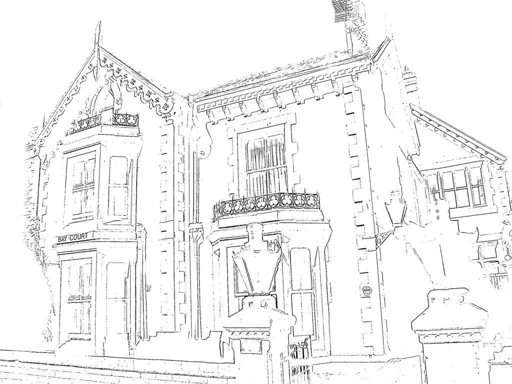 Hotel Bay Court Llandudno Esterno foto